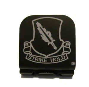 504th Parachute Infantry Regiment Crest Laser Etched Aluminum Hat Clip Brim-it - Picture 1 of 10