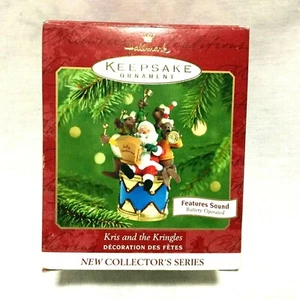 2001 HALLMARK KRIS AND THE KRINGLES CHRISTMAS ORNAMENT - Picture 1 of 8