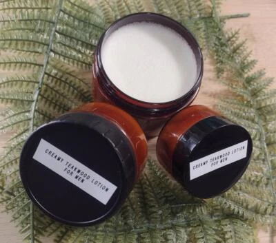 Men's scented, creamy hand & body lotion, scented lotion, moisturizing lotion - Image 1 of 3