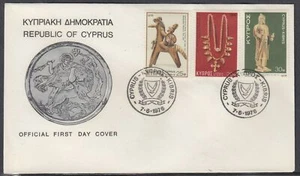 Cyprus Scott 454-6 FDC - 1976 Definitive Issues - Picture 1 of 1