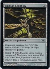 Foil VIRIDIAN LONGBOW #270⎜ Mirrodin ⎜2003 MTG Magic LP/EX SALE: 25% Off 3+