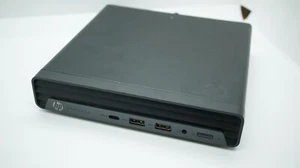 HP ProDesk 405 G6 Tiny Ryzen 3 3200GE 16 GB RAM 1 TB NVMe SSD Windows 11 Pro Negro - Imagen 1 de 3
