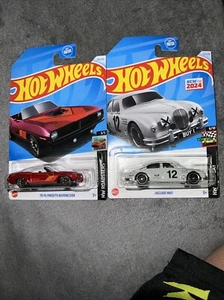 🔥🔥Hot Wheels 70 Plymouth Barracuda , Jaguar MK1 $10🔥🔥 - Picture 1 of 14