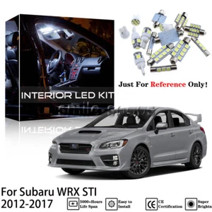 10Pcs White Reverse + Tag + Interior LED Lights Fit For 2012-2017 Subaru WRX STI - Picture 1 of 12