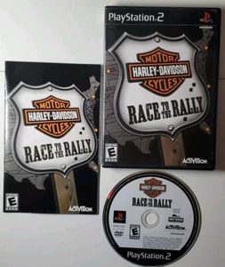 Harley Davidson Motorcycles Race to the Rally - Sony PlayStation 2 PS2 - CIB - Picture 1 of 9