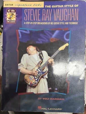 The Guitar Style of Stevie Ray Vaughan - Very Good Shape With CD New Unopened - Image 1 of 3