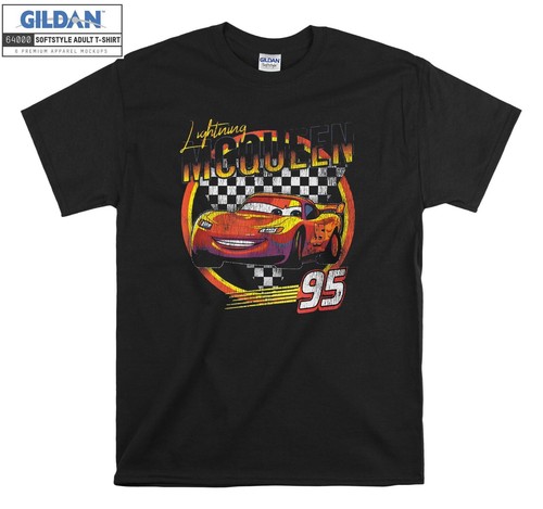ALEXANDER MCQUEEN Lightning McQueen Vintage Race T shirt regalo felpa con cappuccio t shirt uomo donna unisex A162