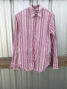 POLOJEANS CO. Damen Größe M rosa gestreift Langarm Top - Bild 1 von 6
