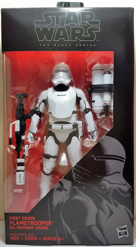 Star Wars First Order Flametrooper # 16 The Black Series 6" Action Figure - Image 1 of 4