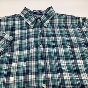 Pendleton Mens Oceanside Short Sleeve Button Up Shirt Size Large - Picture 1 of 4