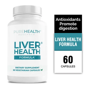 PureHealth Research Liver Health - Detox & Cleanse Repair Formula - Picture 1 of 9