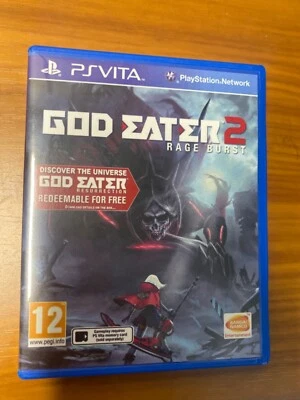 God Eater 2 Asian/English Cart Reprint PAL Art PlayStation PS Vita Game -tested- - Image 1 of 3