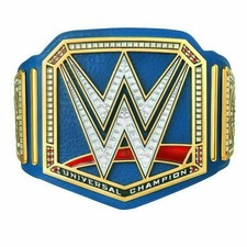 WWE Blue Universal Championship Belt Adult Size Wrestling Replica Title