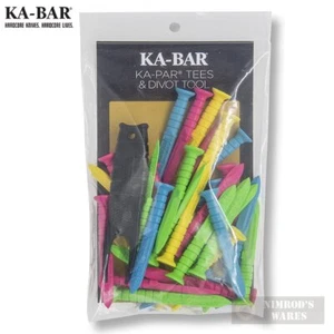 Ka-Bar KA-PAR Golf TEES x 36 + DIVOT TOOL 9936 SCHNELLER VERSAND - Bild 1 von 3