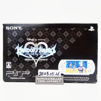 Sony PSP 3000 Kingdom Hearts Birth By Sleep Limited Edition Console Japan NEW - Image 1 of 4