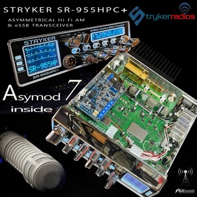 STRYKER SR-955HPC+ & ASYMOD 7 ASYMMETRICAL Hi-Fi AM MODULATOR + eSSB - Image 1 of 4