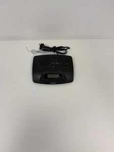 SONY ICF-C233 Dream Machine Digital AM/FM Alarm Clock Radio Black TESTED - Picture 1 of 18