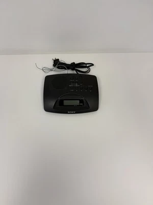 SONY ICF-C233 Dream Machine Digital AM/FM Alarm Clock Radio Black TESTED - Image 1 of 4