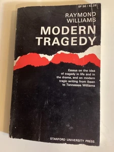 Modern Tragedy by Raymond Williams - Literary & Socio-Economic Study - Free Ship - Imagen 1 de 9