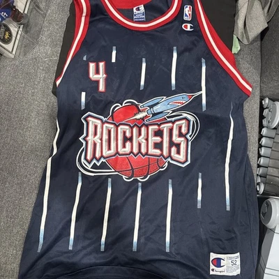 Camiseta deportiva vintage del campeón Houston Rockets Charles Barkley para hombre talla XXL 52 NBA’s Foto 1 de 4