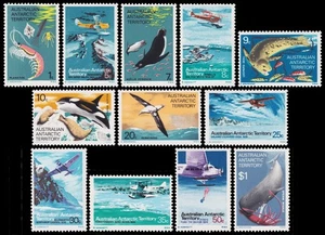Australian Antarctic Territory Scott L23-L34 (1973) Mint NH ss, CV 9,60 $ M - Bild 1 von 1