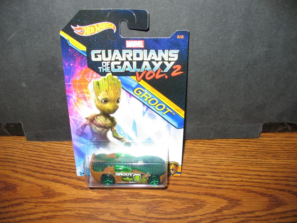 2017 hot wheels guardians of the galxay vol.2 solar reflex groot - Image 1 of 1