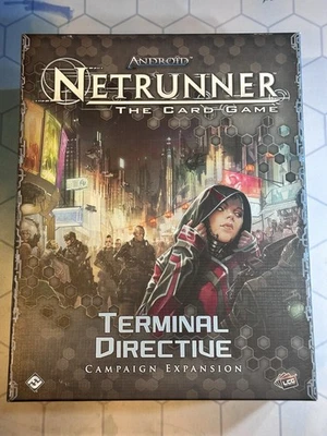 Android Netrunner Terminal Directive Fantasy Flight LCG Campaign Expansion  - Image 1 of 4