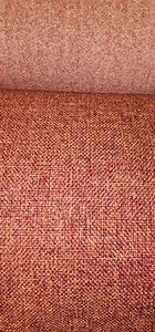 Tela de tweed tejida en lino para tapicería color liso borgoña sábalo fuego 🔥 resistente - Imagen 1 de 9