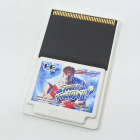 PC Engine Hu STREET FIGHTER II 2 II' DASH Card Only 1702 pe