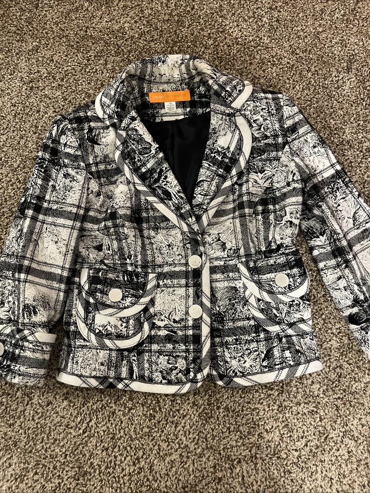 Chaqueta ajustada de diseñador Cynthia Steffe Foto 1 de 4