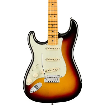 Fender American Ultra Stratocaster Maple FB Left-Handed Guitar Ultraburst - Image 1 of 4