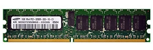 Samsung 1 GB DIMM 400 MHz DDR2 SDRAM Memory (M393T2950BG0-CCC) - Image 1 of 1