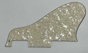 Custom For Gibson ES-335 Long Style Guitar Pickguard 4-Ply Ivory White Pearl - Picture 1 of 4