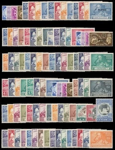 1949 KGVI UPU omnibus complete set of 310 stamps superb mint never hinged. - Picture 1 of 4