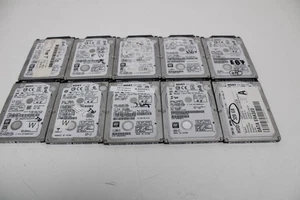 10 HGST SATA Hard Drives 320GB (Slim) Tested Good - Picture 1 of 8
