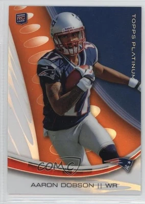 2013 Topps Platinum Orange Refractor Aaron Dobson #138 Rookie RC - Image 1 of 2