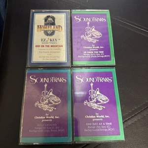 Southern Gospel Sound Track Cassette Tapes, Set of 4 - Picture 1 of 7