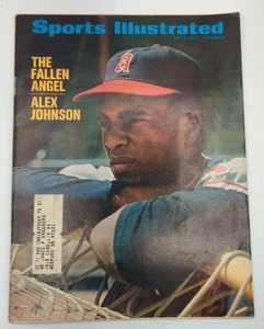 Sports Illustrated Magazine July 5 1971 The Fallen Angel Alex Johnson - Bild 1 von 9