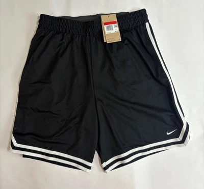 Nike DNA Dri-Fit 8 in. Basketball Shorts Black Sz Large FN2651-010 - Image 1 of 4