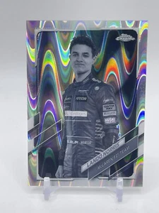 Lando Norris 2021 Topps Chrome Formula 1 F1 Black White RayWave Refractor #6 F4 - Bild 1 von 2