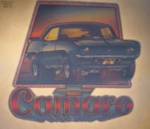 CHEVY CAMARO 1970's VINTAGE IRON ON TRANSFER MUSCLE CAR -NICE, B-14 - Picture 1 of 2