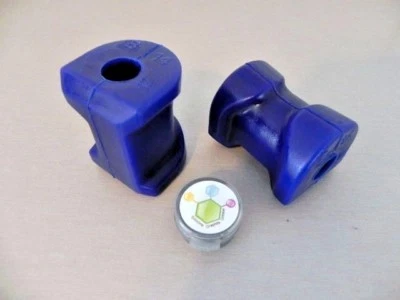 Se adapta a la barra estabilizadora delantera BMW 325iX E30 17 mm 1987-90 poliuretano  Foto 1 de 2
