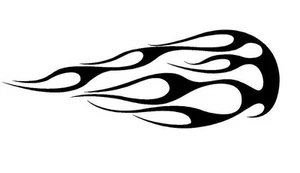 GAS TANK #GT26  DECAL MOTORCYCLE SCOOTER   VINYL GRAPHIC GOLF CART TRAILER AUTO - Picture 1 of 2