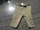 Girls NEXT knee length leggings Olive green size 4 years Excellent condition