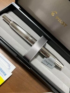 Pilot - Capless Stripe Fountain pen 18K rhodium FC-3MS Japan - Picture 1 of 2