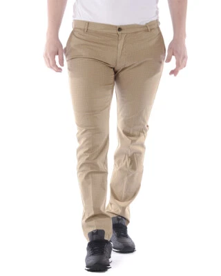 Pantaloni Daniele Alessandrini Jeans Trouser Uomo Beige P33223802 15 Tg. 52 Foto 1 de 4
