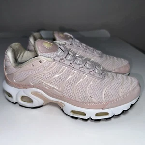 NIKE Air Max Plus TN Barely Rose Pink Sneakers Size US 8 #36856 TN’S - Picture 1 of 17