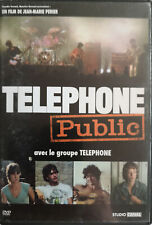 DVD TELEPHONE PUBLIC avec le groupe Téléphone