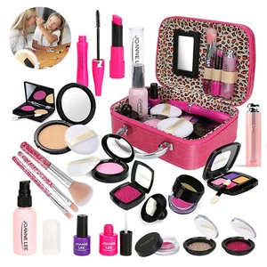 21PCS Kids Makeup Set Pretend Play Cosmetic Kit Little Girls Toys Beauty Gift - Picture 1 of 13