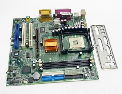 MSI MS-6507 VER: 2 Socket 478 (LGA478) Motherboard / System Board & BP - Image 1 of 4